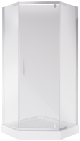 Душевой уголок Niagara Eco NG-010-14D 100х100 см, стекло прозрачное