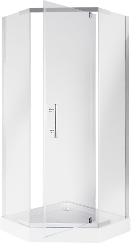 Душевой уголок Niagara Eco NG-010-14D 100х100 см, стекло прозрачное