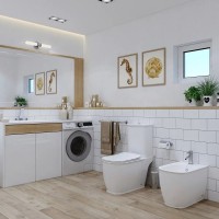 Комплект Унитаз напольный Lavinia Boho Bell Pro 33012020-33013030-33290100 с микролифтом + Биде напольное 33010040