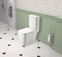 Комплект Унитаз напольный Lavinia Boho Bell Pro 33012020-33013030-33290100 с микролифтом + Биде напольное 33010040