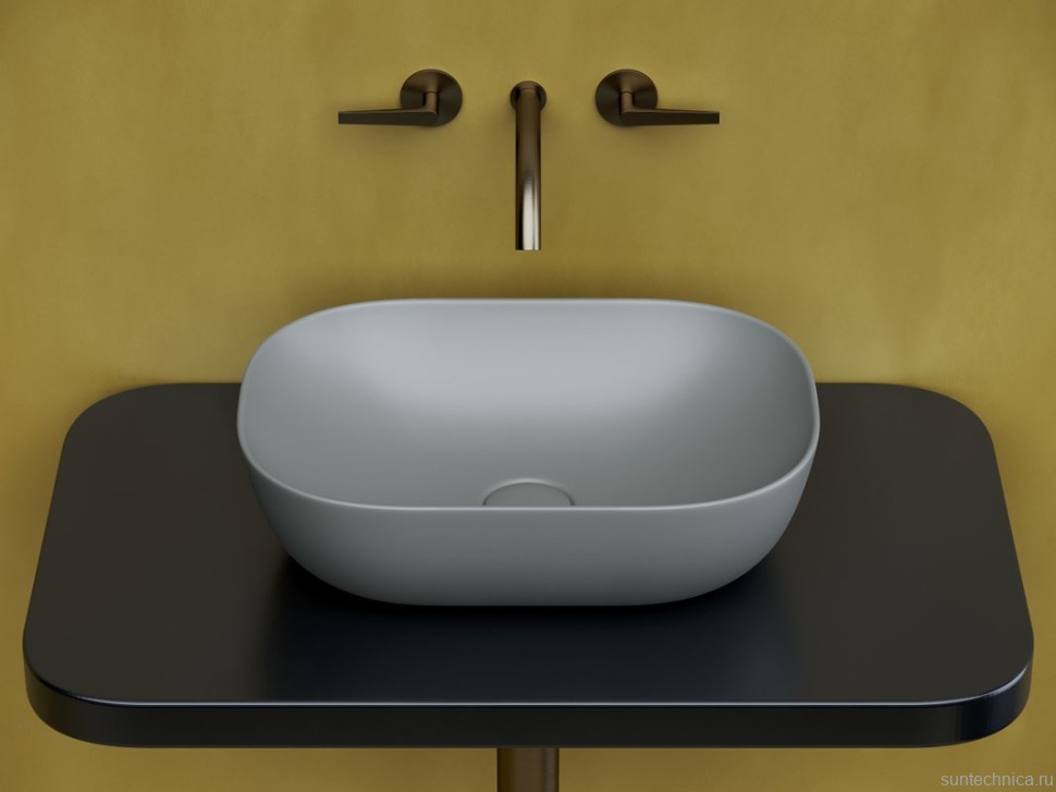 Накладная раковина Ceramicanova Element CN6009MH антрацит матовый