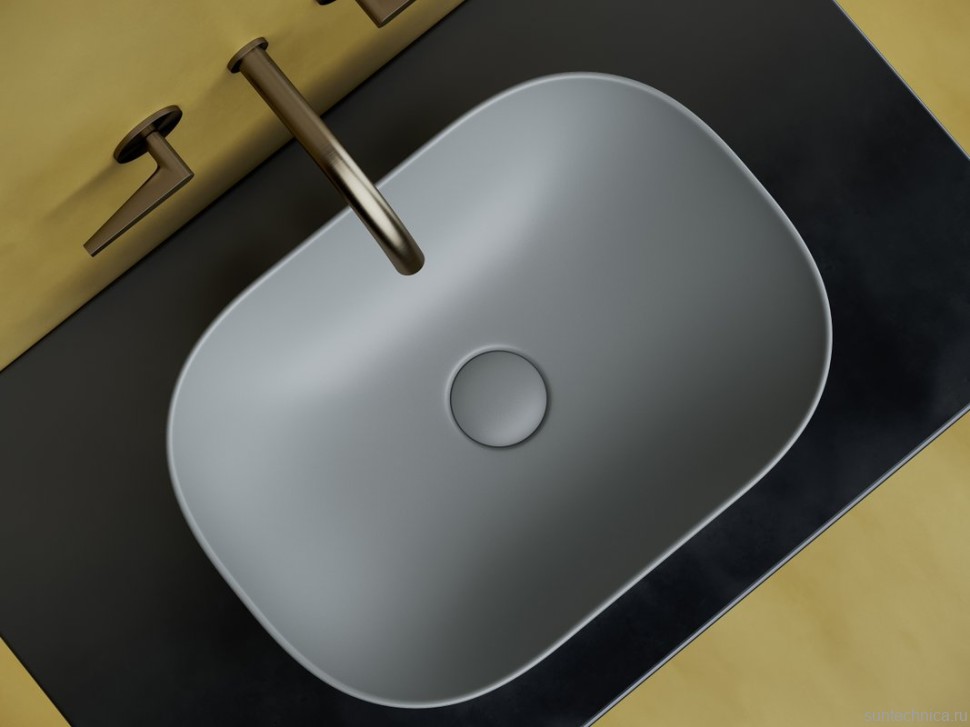 Накладная раковина Ceramicanova Element CN6009MH антрацит матовый