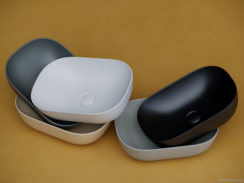 Накладная раковина Ceramicanova Element CN6009MH антрацит матовый