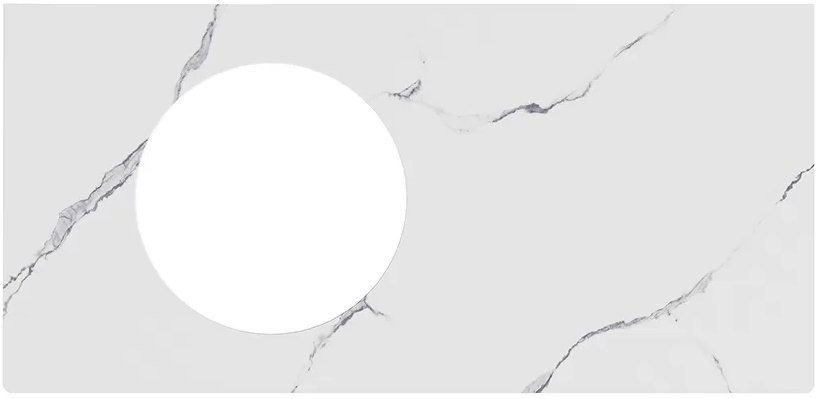 Тумба под раковину со столешницей KERAMA MARAZZI Iconico 100 подвесная, 1 ящик, черная, столешница CO3