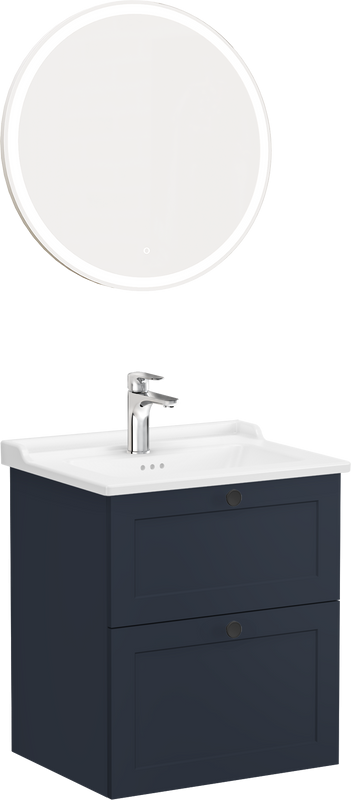 Мебель для ванной комнаты VitrA Root Classic 60 темно-синяя