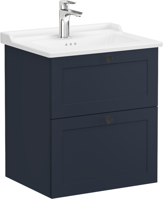 Мебель для ванной комнаты VitrA Root Classic 60 темно-синяя