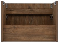 Тумба под раковину без столешницы Aquanet Оптима 70 подвесная, дуб рустикальный