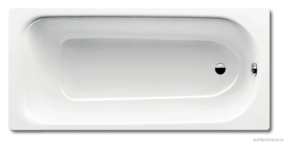 Стальная ванна Kaldewei Advantage Saniform Plus 362-1 160x70 см, пристенная, на ножках