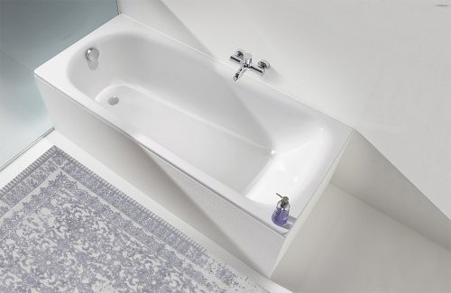 Стальная ванна Kaldewei Advantage Saniform Plus 362-1 160x70 см, пристенная, на ножках