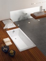 Стальная ванна Kaldewei Advantage Saniform Plus 362-1 160x70 см, пристенная, на ножках