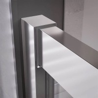 Душевой уголок Veconi Premium Trento PTC-20CH 120x80, профиль хром, стекло прозрачное