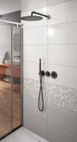 Душевой комплект Timo Saona SX-2359/03SM С ВНУТРЕННЕЙ ЧАСТЬЮ, с термостатом, черный