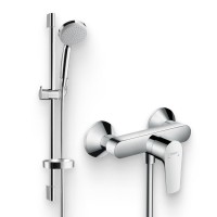 Душевой комплект Смеситель для душа Hansgrohe Talis 71760000 + Гарнитур Croma 100 27771000