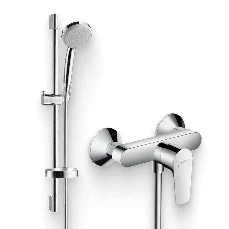 Душевой комплект Смеситель для душа Hansgrohe Talis 71760000 + Гарнитур Croma 100 27771000