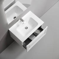 Тумба с раковиной Sancos Very 70 bianco, раковина CN7007