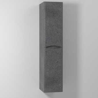Шкаф-пенал Vod-Ok Adel 35 R, с бельевой корзиной, подвесной, серый камень