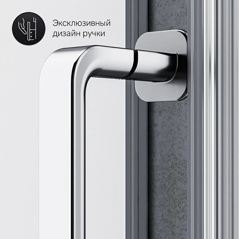 Душевой уголок AM.PM Like W83G-302U120CG 120, тонированное стекло