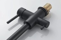 Смеситель для кухни Shevanik S328H черный