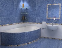 Ванна из искусственного камня Астра-Форм Анастасия R 180x125 см, угловая, правая, встраиваемая, белая, асимметричная, на ножках