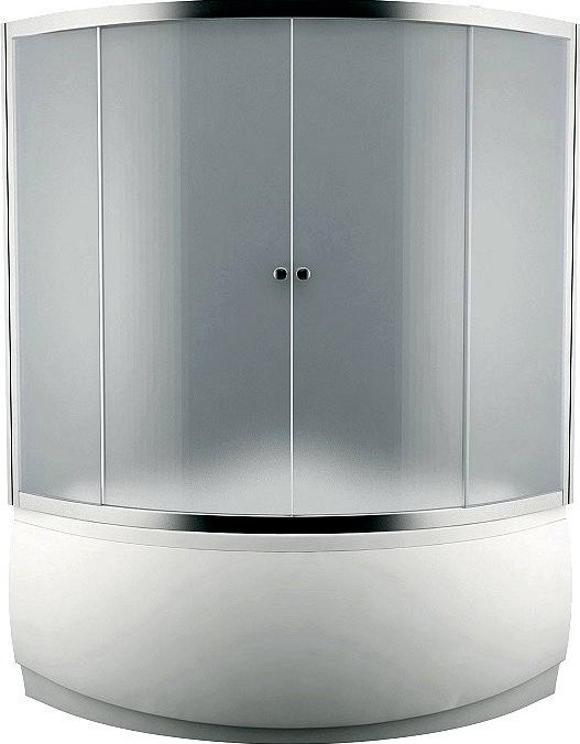 Акриловая ванна Aquanet Capri 00205387 R 170x110 см, угловая, правая, пристенная, белая, асимметричная, с каркасом, с сиденьем