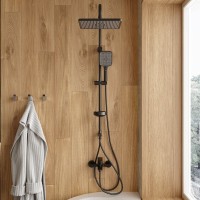 Душевая стойка STWORKI Колдинг S32180BK