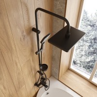 Душевая стойка STWORKI Колдинг S32180BK