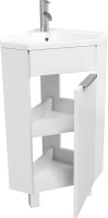 Мебель для ванной комнаты 1MarKa Penta 37x37 белый глянец
