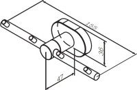 Набор Мыльница AM.PM Sense A7434600 + Стакан A74343400 + Крючок A7435900