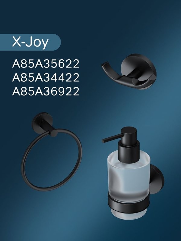 Держатель для туалетной бумаги AM.PM X-Joy A85A34122 черный