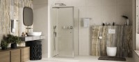 Душевой уголок Wasserkraft Aula 11P17 100x80 см