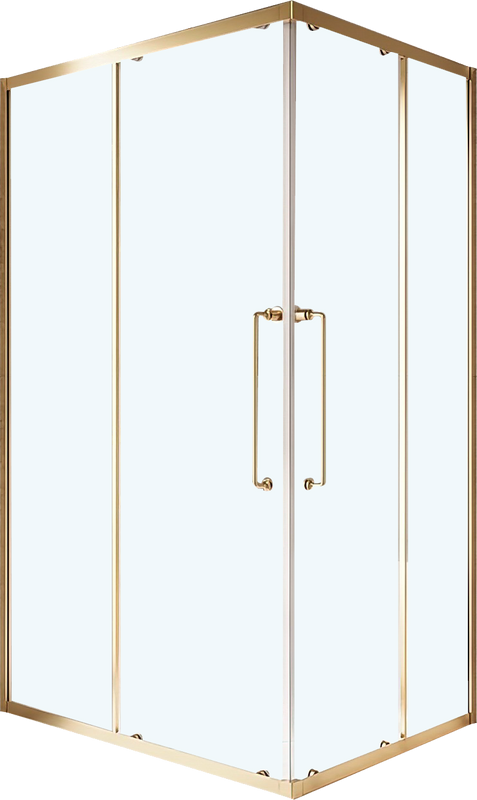 Душевой уголок Cezares Relax RELAX-304-AH-2-120/90-C-BORO 120x90, профиль брашированное золото