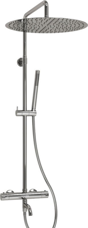 Душевая стойка Wasserkraft Berkel A188.117.137.087.CH Thermo с термостатом, хром