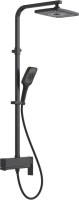 Душевая стойка Rose R1036H черная