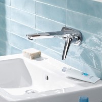 Смеситель для раковины Hansgrohe Novus 71127000 С ВНУТРЕННЕЙ ЧАСТЬЮ хром