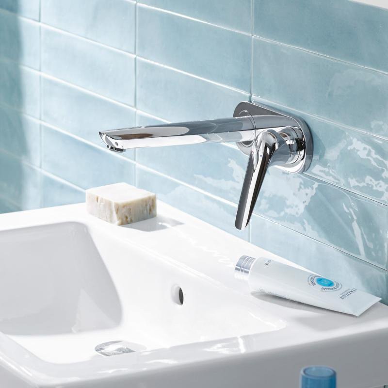 Смеситель для раковины Hansgrohe Novus 71127000 С ВНУТРЕННЕЙ ЧАСТЬЮ хром