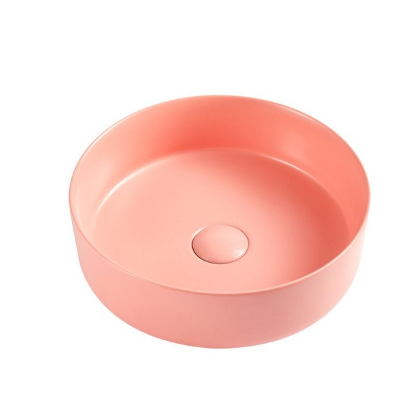 Накладная раковина D&K Matrix DT1391504 розовая