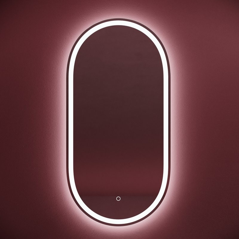 Зеркало Sancos Oval 45 с фронтальной подсветкой