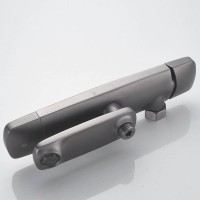 Душевая стойка Rose R3936T оружейная сталь
