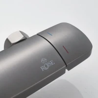 Душевая стойка Rose R3936T оружейная сталь Душевая стойка Rose R3936T оружейная сталь