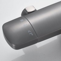 Душевая стойка Rose R3936T оружейная сталь