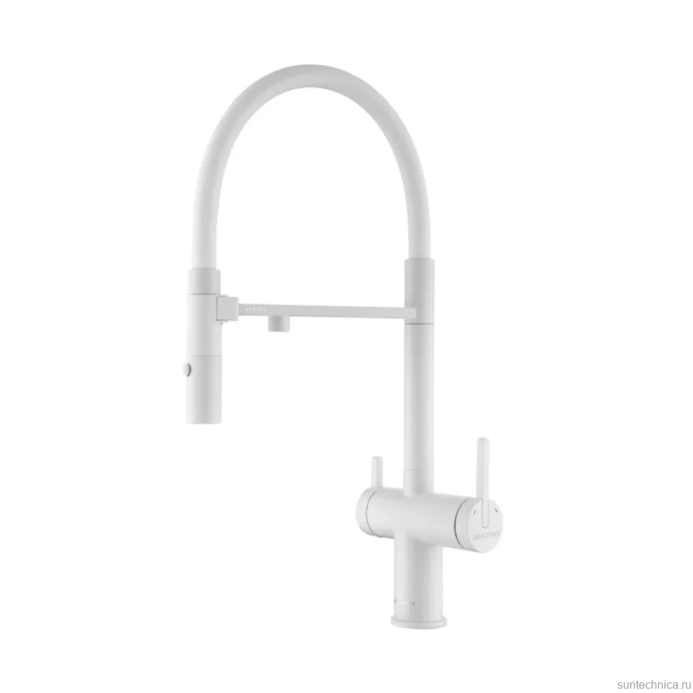 Смеситель для кухни Gravity, белый матовый, Gr213888-WH, Starke-Paulmark