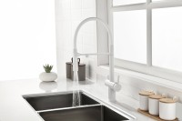 Смеситель для кухни Gravity, белый матовый, Gr213888-WH, Starke-Paulmark Смеситель для кухни Gravity, белый матовый, Gr213888-WH, Starke-Paulmark