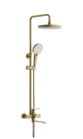 Душевая стойка BELZ B812 B24812-5 брашированное золото