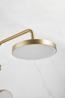 Душевая стойка BELZ B812 B24812-5 брашированное золото