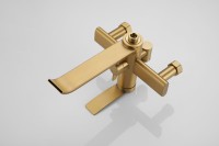 Душевая стойка BELZ B812 B24812-5 брашированное золото