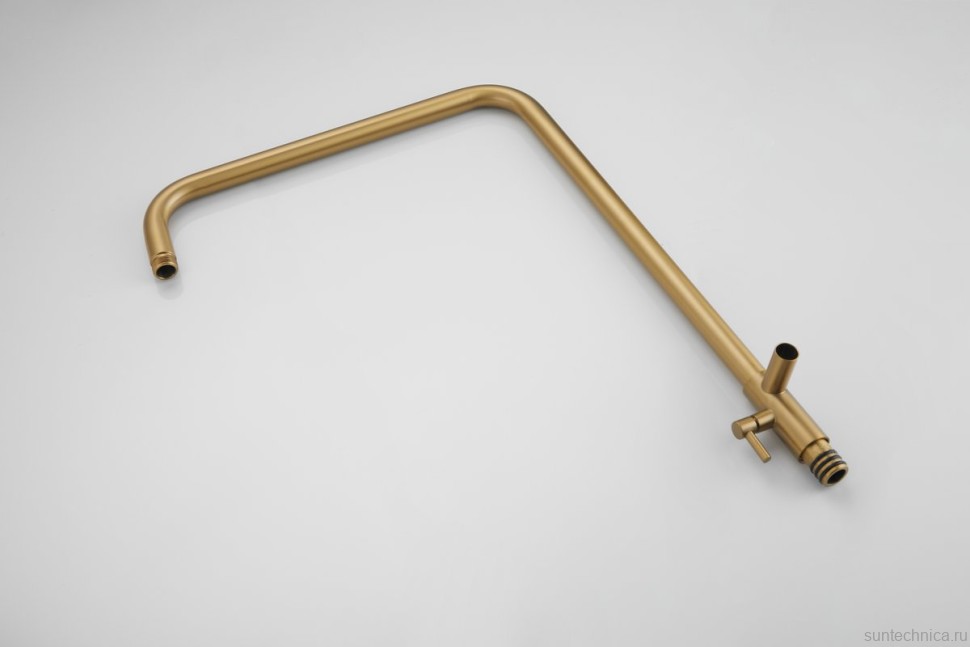 Душевая стойка BELZ B812 B24812-5 брашированное золото