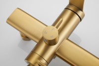 Душевая стойка BELZ B812 B24812-5 брашированное золото