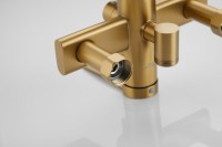 Душевая стойка BELZ B812 B24812-5 брашированное золото