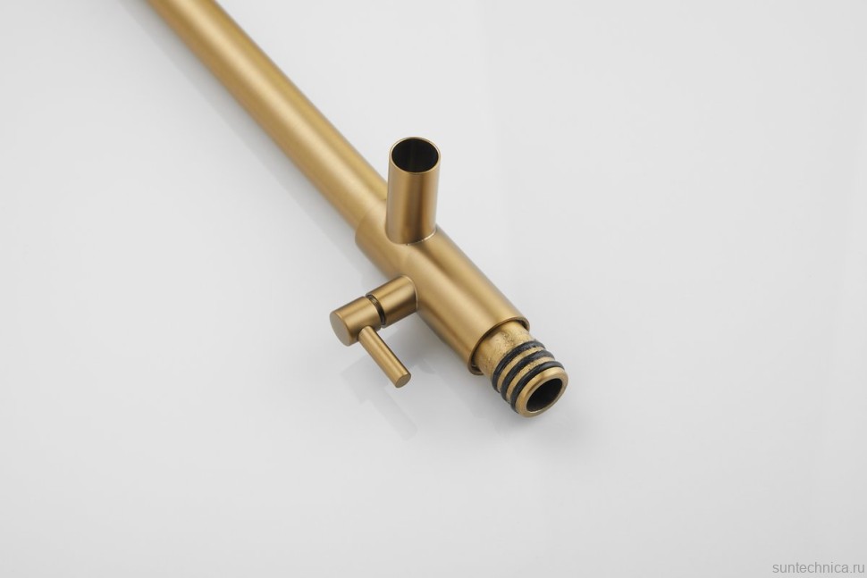 Душевая стойка BELZ B812 B24812-5 брашированное золото