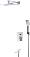 Душевой комплект Cezares Slider SLIDER-VDSET-01 С ВНУТРЕННЕЙ ЧАСТЬЮ, хром